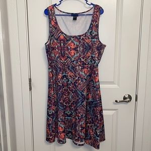Torrid size 2 colorful dress